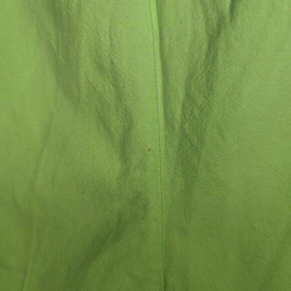 Vintage 90s Panama Jack Lime Neon Brat Green Pull On Shorts Medium - Picture 6 of 6